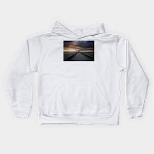 Sunset Pier Kids Hoodie